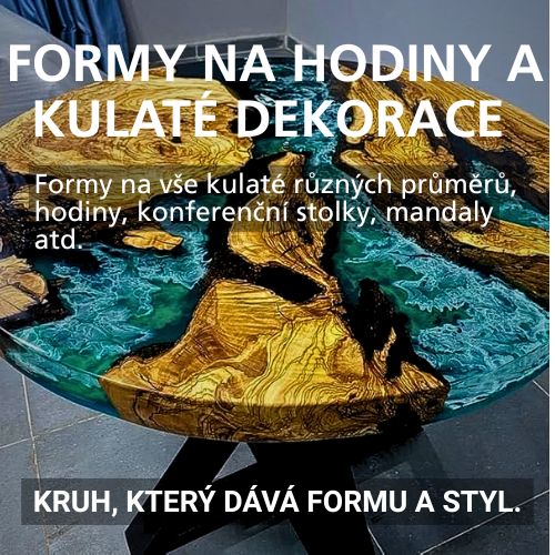 Na hodiny a kulaté dekorace